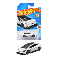 ホットウィール(Hot Wheels)　ベーシックカー トヨタ プリウス カスタム 乗り物おもちゃ ミニカー 3歳から ホワイト JMX10-NR