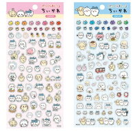 【セット商品】ちいかわ ぷっくりあしーる 1.クリア + 2.ピンチ