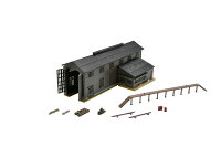 ジオコレ 建物コレクション021-4 電車庫A4 【338246】 (鉄道模型 コレクション)