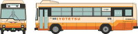 ジオコレ ザ・バスコレクション 伊予鉄南予バス 日野レインボーRJ (鉄道模型 コレクション)