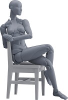 西村式デッサン人形 オリーブさん GRAY (可動フィギュア)