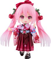 ねんどろいどどーる 『キャラクター・ボーカル・シリーズ01 初音ミク』 桜ミク ひろはこ 2025Ver.（弘前） (塗装済み可動フィギュア)