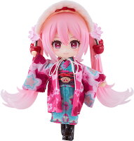 ねんどろいどどーる 『キャラクター・ボーカル・シリーズ01 初音ミク』 桜ミク ひろはこ 2025Ver.（函館） (塗装済み可動フィギュア)