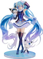 1/7 『キャラクター・ボーカル・シリーズ01 初音ミク』 雪ミク×クロミ (塗装済み完成品フィギュア)