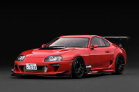 ignition model TOYOTA Supra RZ (JZA80) ORIDO-STREET Ver.Red(1/18 Scale) 【IG3885】 (ミニカー)