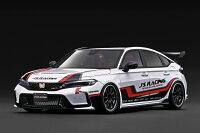 ignition model Honda Civic Type-R J'S Racing (FL5) White (1/18 Scale) 【IG3934】 (ミニカー)