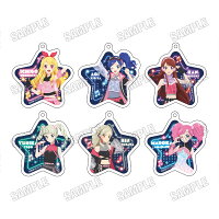 アイカツ！ 10th STORY ~未来へのSTARWAY~ 描き下ろしアクリルキーホルダーコレクション【サイバーミュージックver．】