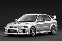 ignition model Mitsubishi LANCER EVOLUTION V (CP9A) Silver（1/18 Scale) 【IG4015】 (ミニカー)