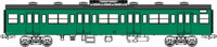 トラムウェイ 1/80 国鉄103系非ユニット窓・冷房車・青緑1号(サハ103) 【TW-103BGC】 (鉄道模型 HOゲージ)