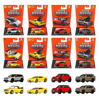 マッチボックス(Matchbox)　ムービングパーツ アソート 乗り物おもちゃ ミニカー 8台入り BOX販売 3歳から マルチ FWD28-989L