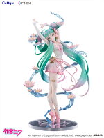 『初音ミク』 睡蓮ver. 1/7スケールフィギュア 【AMU-FNX1166】 (塗装済み完成品フィギュア)