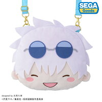 呪術廻戦　アニメ『呪術廻戦』5周年 懐玉・玉折 五条悟 ふわぷち フェイスショルダーバッグ（M）