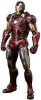 DLX Iron Man Mark 7（DLX アイアンマン・マーク7） (塗装済み可動フィギュア)