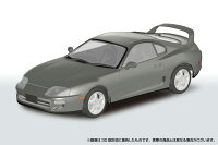 楽プラ スナップカー 1/24 JZA80 スープラ 1996 グレイッシュグリーンマイカメタリック 【08-GG】 (プラモデル)