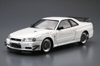 ザ☆チューンドカー 1/24 マインズ BNR34 スカイラインGT-R '02 (ニッサン) 【34】 (プラモデル)