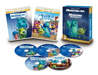モンスターズ・インク:2ムービー・コレクション ブルーレイ+DVD セット【Blu-ray】