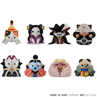 MEGA CAT PROJECT 『ONE PIECE』 ニャンピースニャーン！ ルフィと王下七武海【再販】 (BOX) (グッズ)