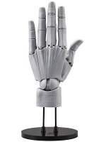 ARTIST SUPPORT ITEM 1/1 ハンドモデルMEN’S/L -GRAY- 【AT035】 (未塗装完成品フィギュア)