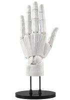 ARTIST SUPPORT ITEM 1/1 ハンドモデルMEN’S/L -WHITE- 【AT036】 (未塗装完成品フィギュア)