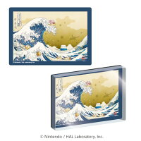 星のカービィ ふわふ和コレクション アクリルマグネット プププ三十六景 フロートアイランズ沖浪裏