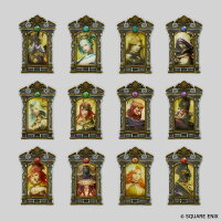 ファイナルファンタジーXIV フレームマグネット ＜エオルゼア十二神＞ 1BOX=12個入